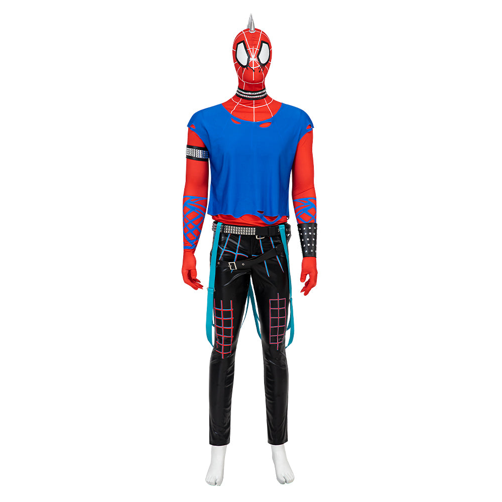 Spiderman Across the Spider-Verse Hobart Hobie Brown Cosplay Costumes Free Shipping