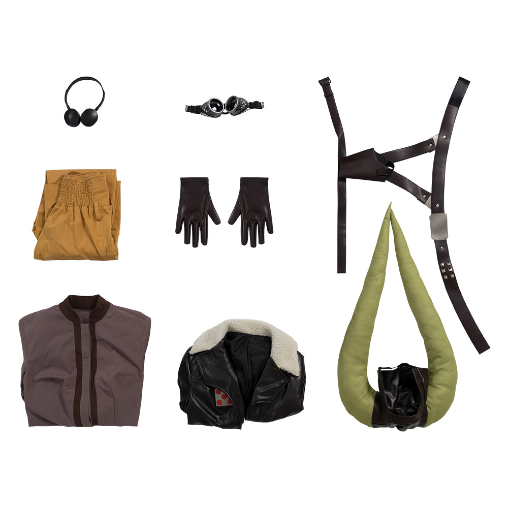 Star Wars Ahsoka Hera Syndulla Cosplay Costumes Free Shipping