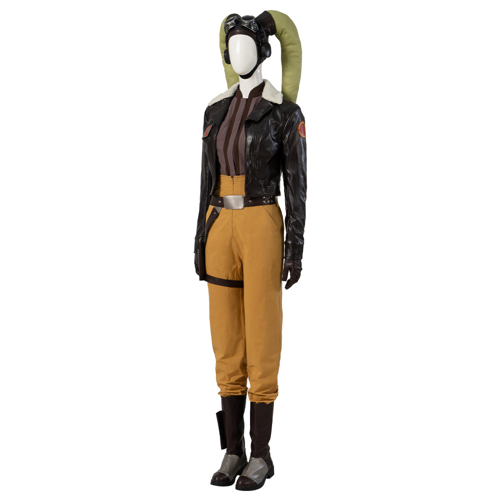 Star Wars Ahsoka Hera Syndulla Cosplay Costumes Free Shipping