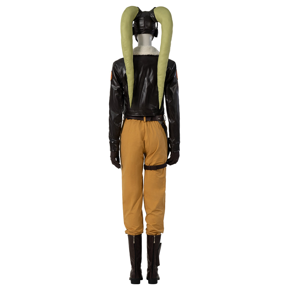 Star Wars Ahsoka Hera Syndulla Cosplay Costumes Free Shipping
