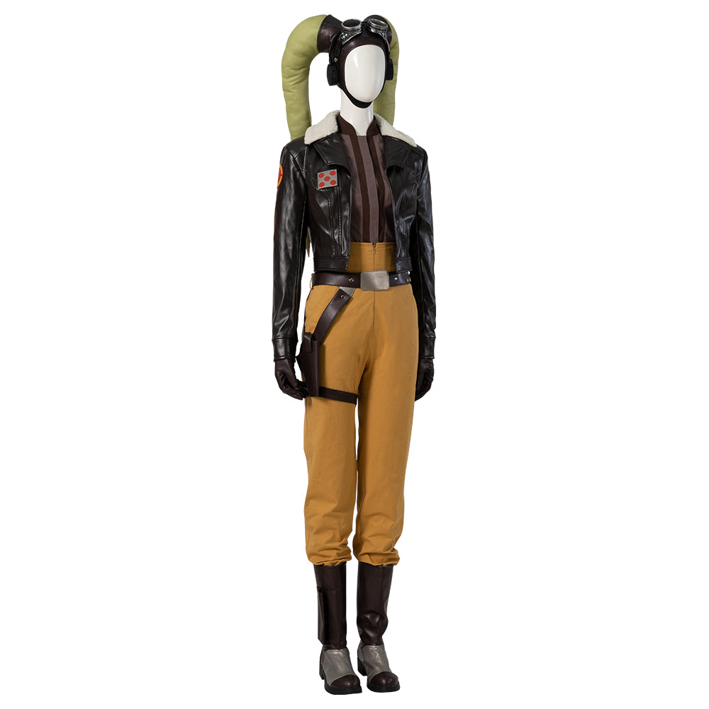Star Wars Ahsoka Hera Syndulla Cosplay Costumes Free Shipping
