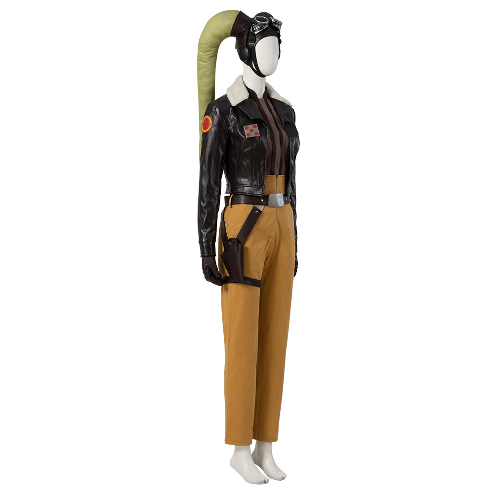 Star Wars Ahsoka Hera Syndulla Cosplay Costumes Free Shipping