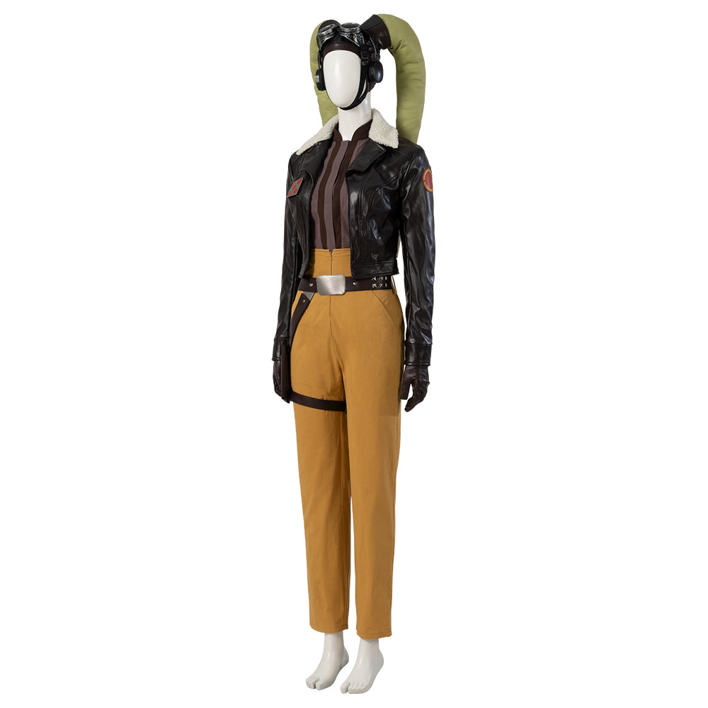 Star Wars Ahsoka Hera Syndulla Cosplay Costumes Free Shipping