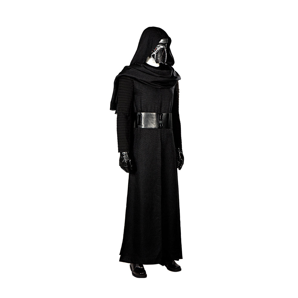 Star Wars The Force Awakens Kylo Ren Ben Solo Cosplay Costume Free Shipping