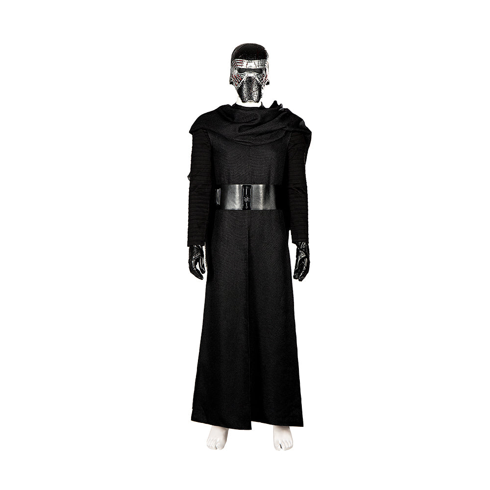 Star Wars The Force Awakens Kylo Ren Ben Solo Cosplay Costume Free Shipping