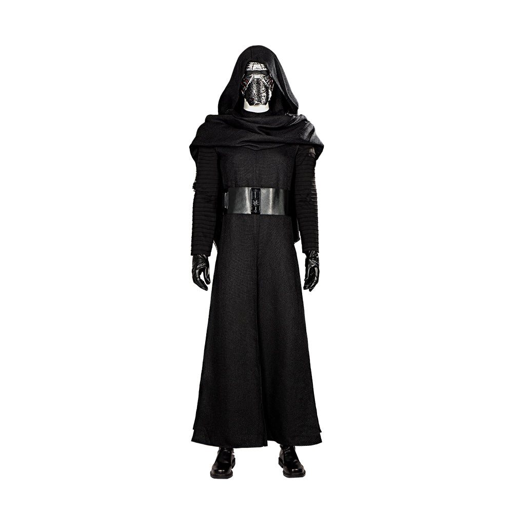 Star Wars The Force Awakens Kylo Ren Ben Solo Cosplay Costume Free Shipping