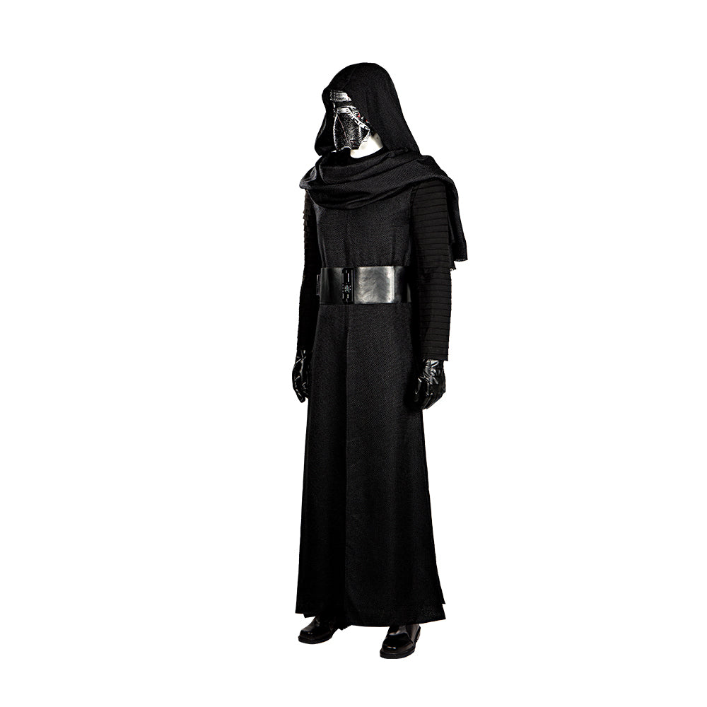 Star Wars The Force Awakens Kylo Ren Ben Solo Cosplay Costume Free Shipping