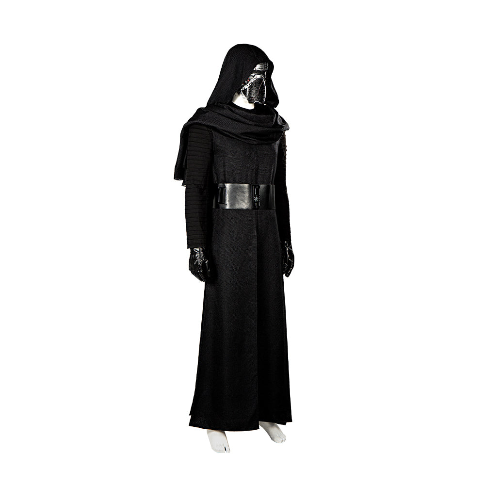 Star Wars The Force Awakens Kylo Ren Ben Solo Cosplay Costume Free Shipping