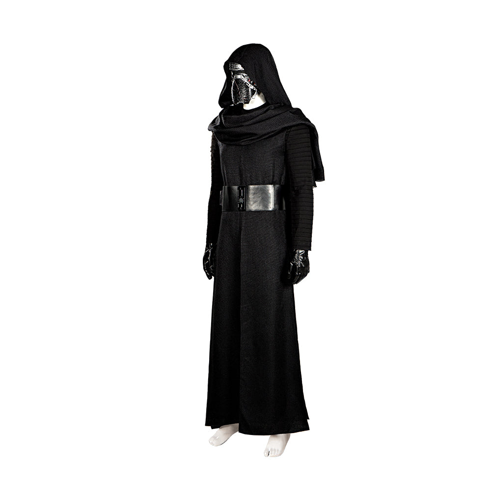 Star Wars The Force Awakens Kylo Ren Ben Solo Cosplay Costume Free Shipping
