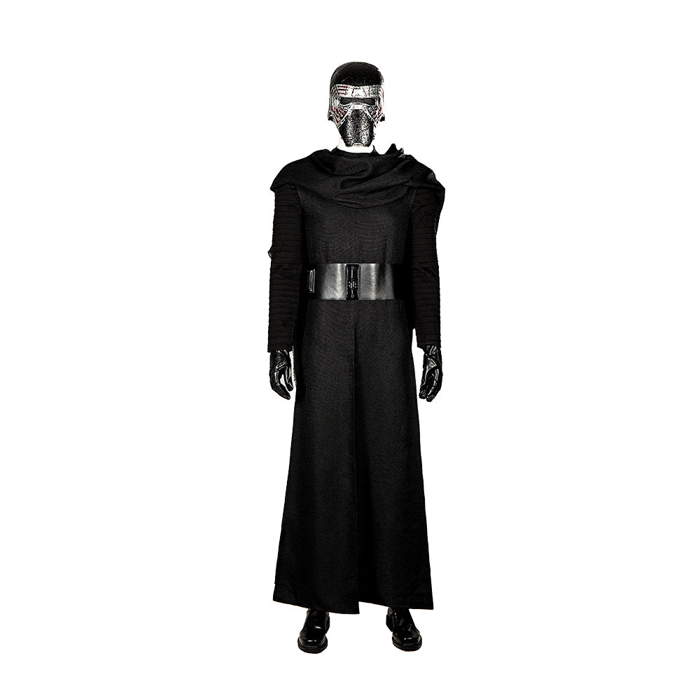 Star Wars The Force Awakens Kylo Ren Ben Solo Cosplay Costume Free Shipping