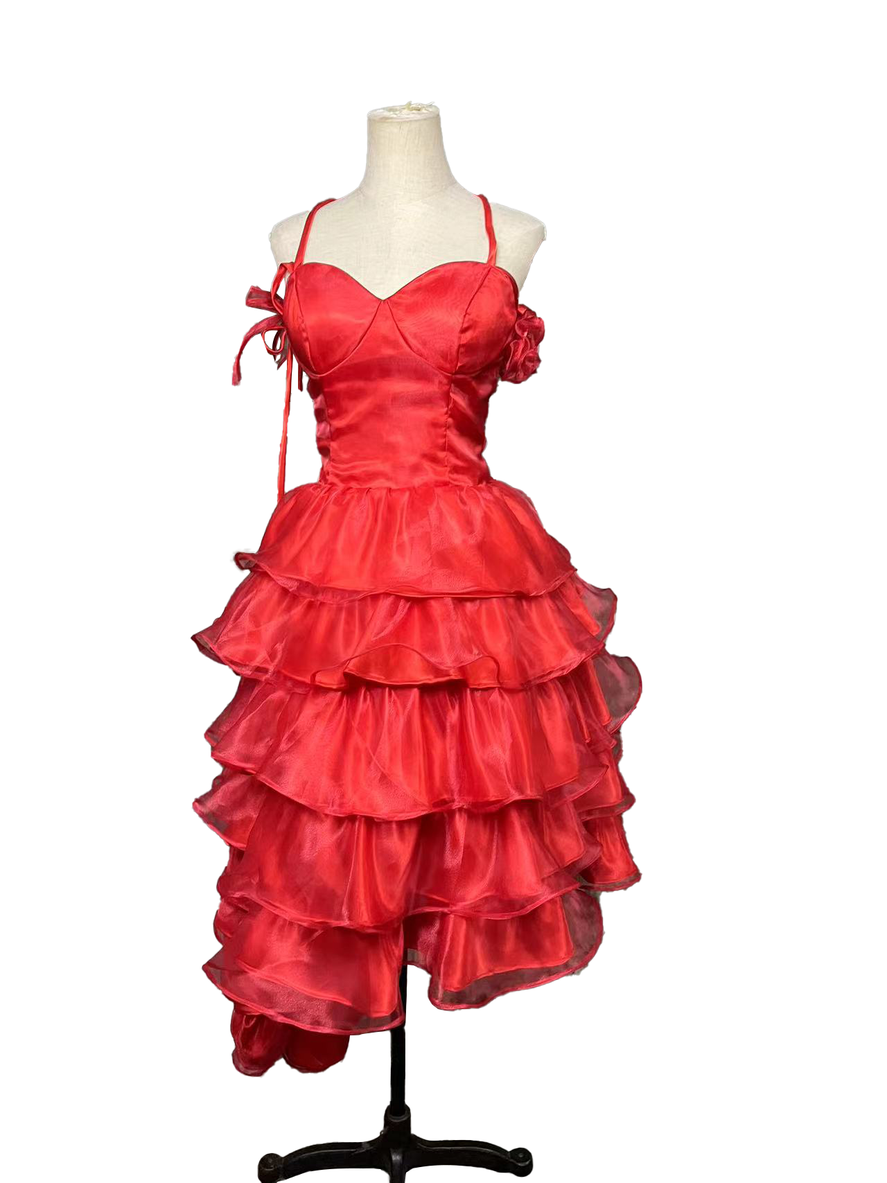 Suicide Squad Harley Quinn Red Dress Cosplay Costume