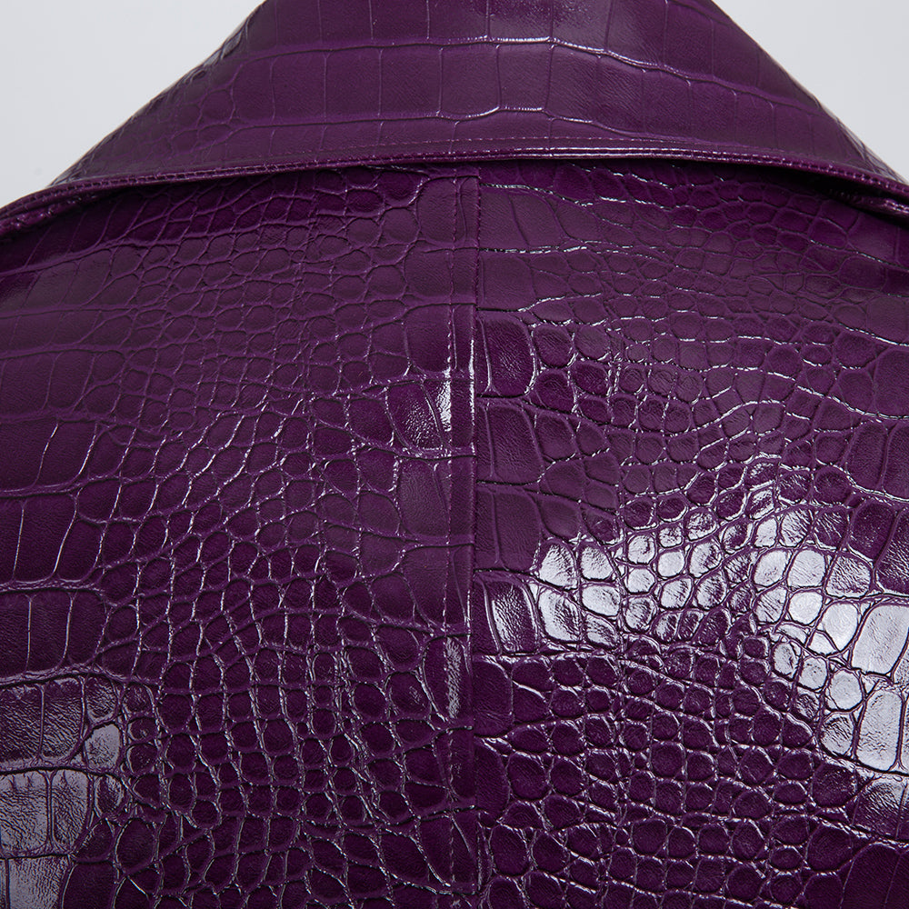 Suicide Squad Joker Pleather Cosplay Costume