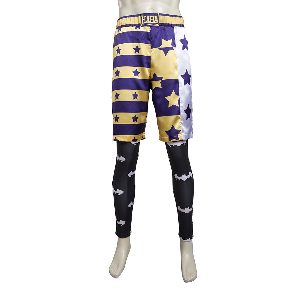 Suicide Squad Joker Pleather Cosplay Costume