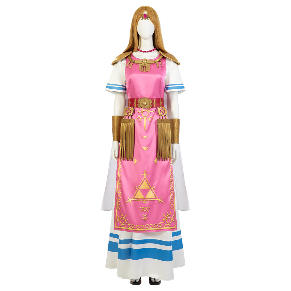 Legend Of Zelda Super Smash Bros. Princess Zelda Cosplay Costumes