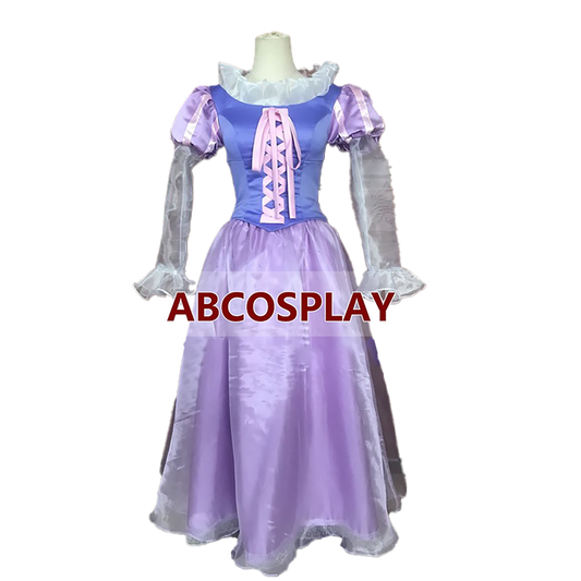 Tangled Rapunzel Princess Dress Cosplay Costumes