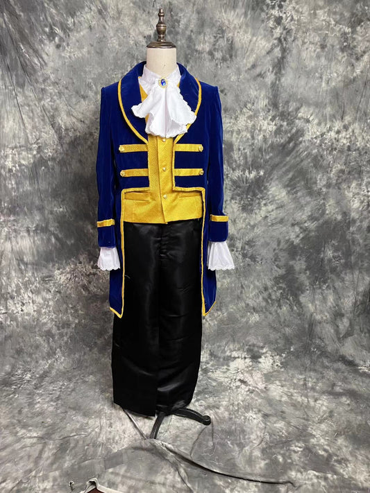 Beauty And The Beast Prince Adam Cosplay Costume