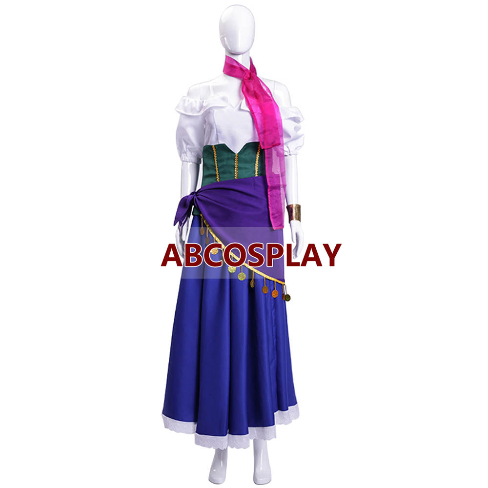The Hunchback Of Notre Esmeralda Princess Dress Cosplay Costume
