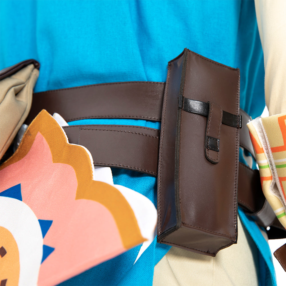 The Legend of Zelda Breath of the Wild Link Champion's Tunic Cosplay Costumes
