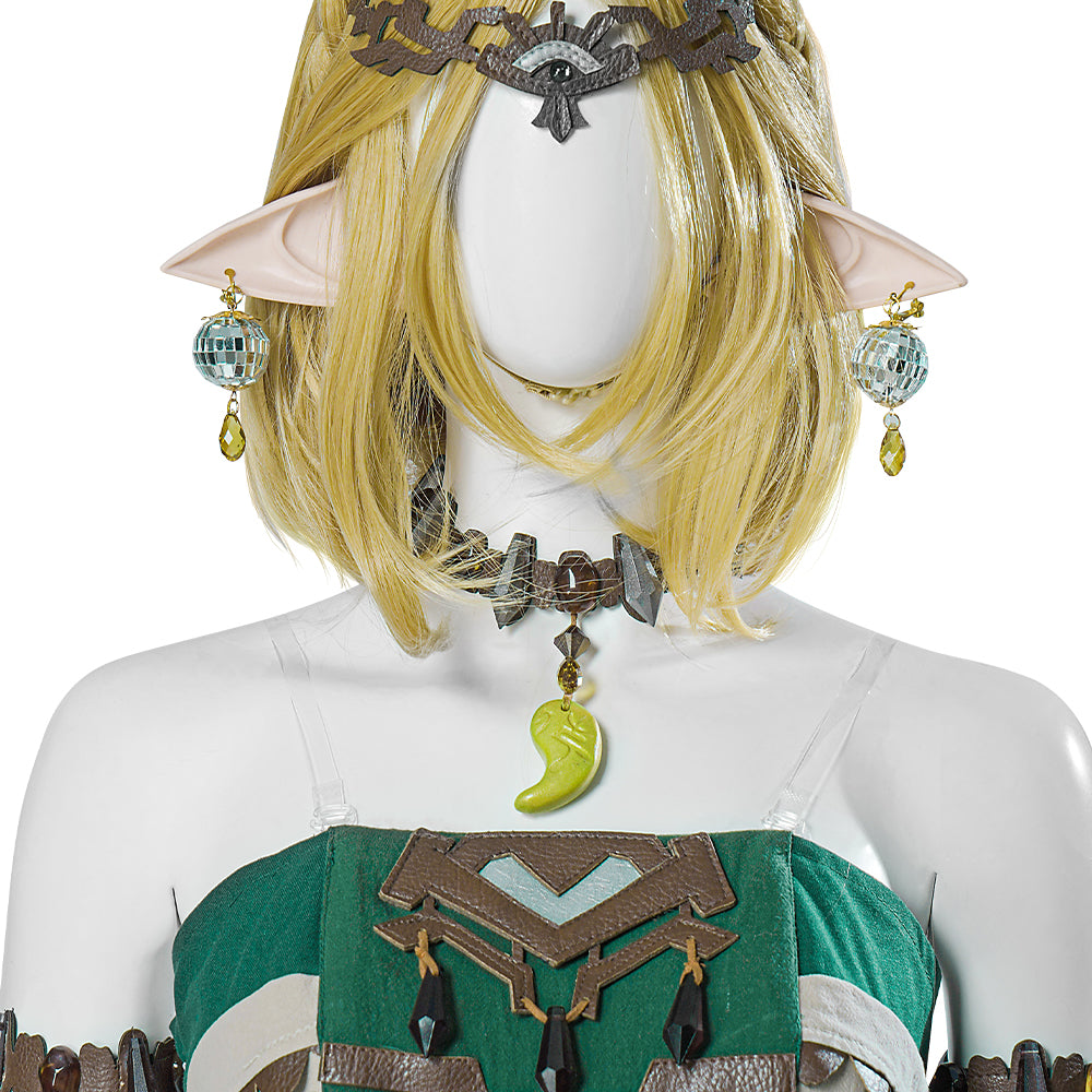 The Legend of Zelda Tears of the Kingdom Hyrule Princess Zelda Cosplay Costume Free Shipping