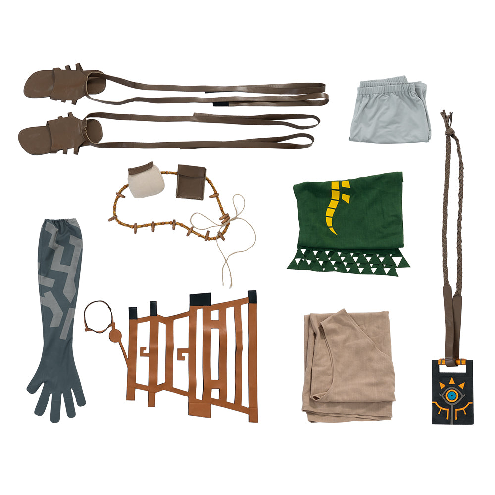 The Legend of Zelda Tears of the Kingdom Link Cosplay Costumes Free Shipping