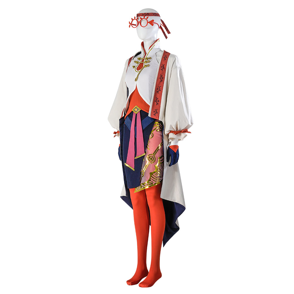The Legend of Zelda Tears of the Kingdom Purah Cosplay Costume Free Shipping