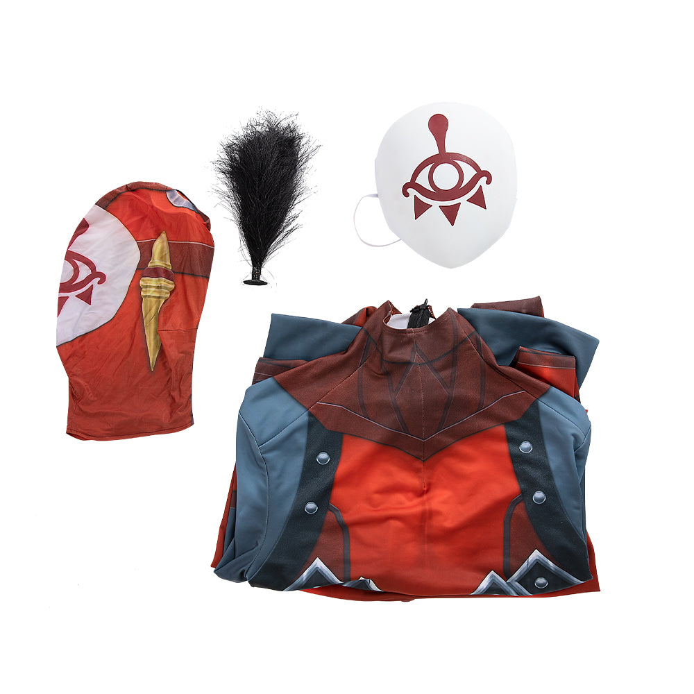 The Legend of Zelda Tears of the Kingdom Yigai Jumpsuit Halloween Cosplay Costume Free Shipping