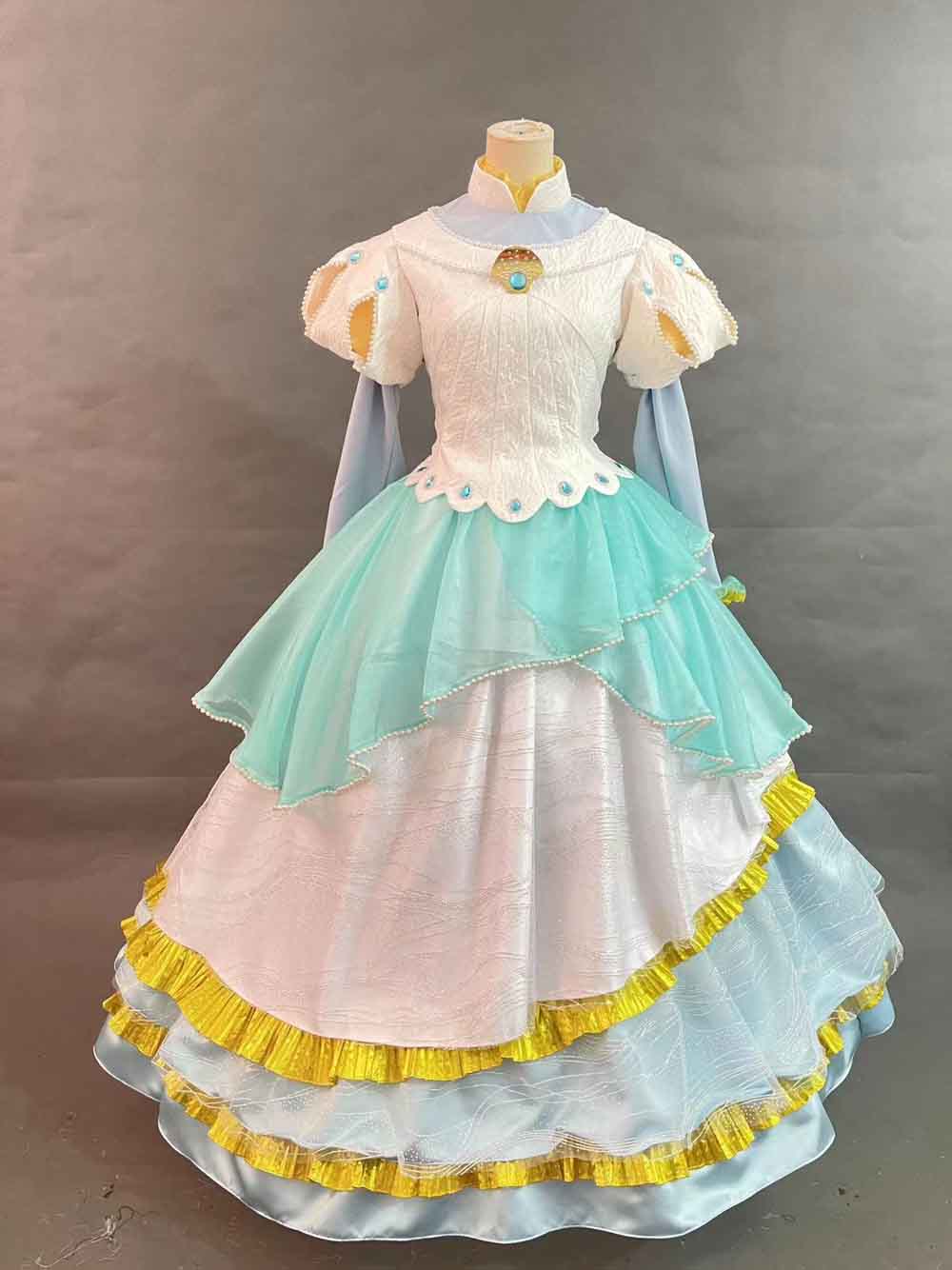 The Litter Mermaid Ariel Princess Dress Cosplay Costume