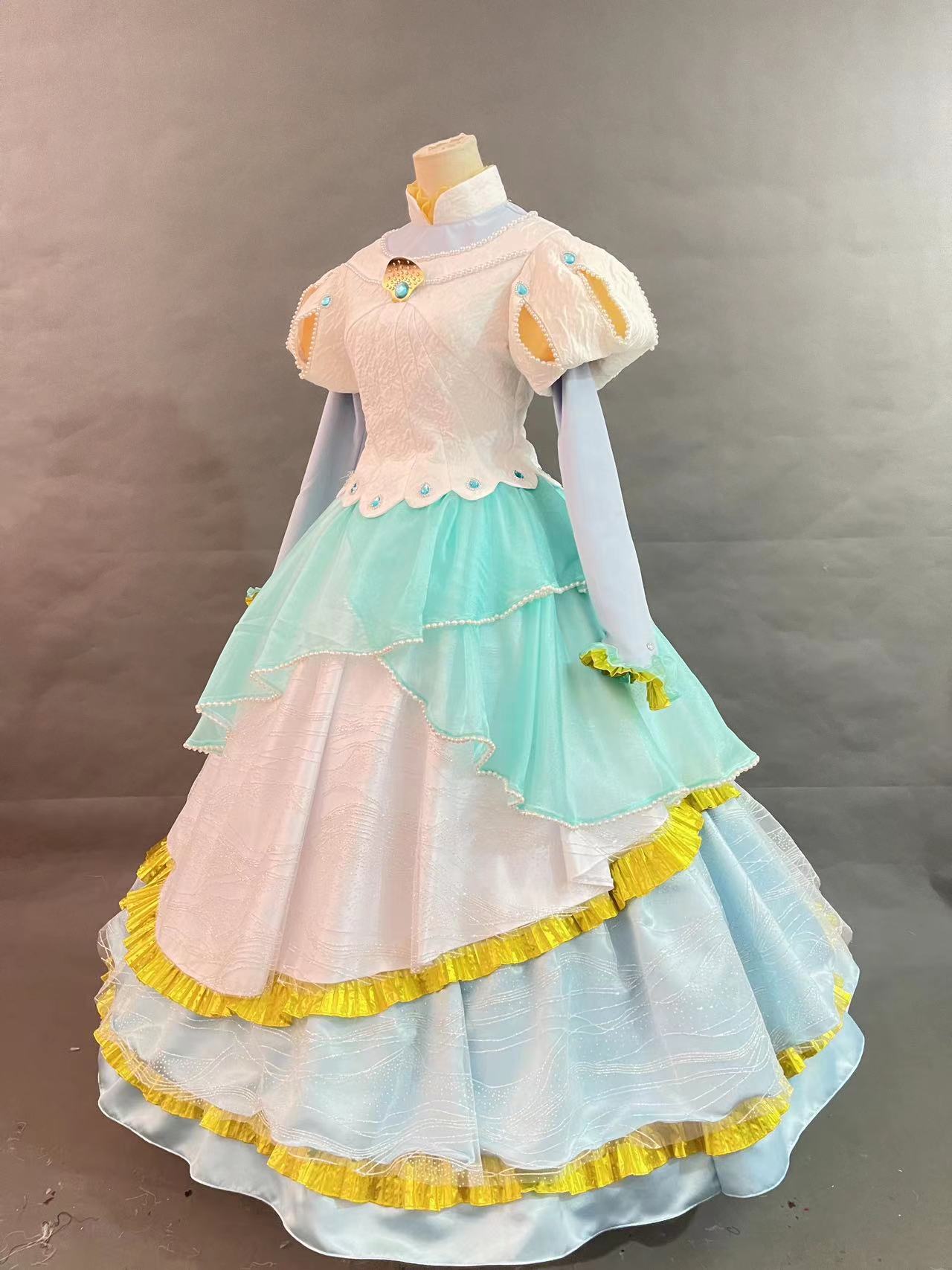 The Litter Mermaid Ariel Princess Dress Cosplay Costume