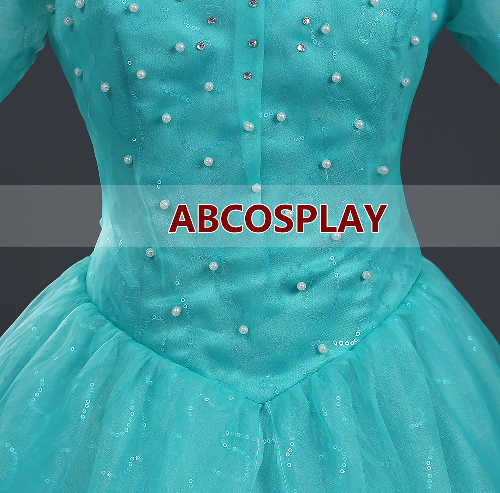 The Little Mermaid Ariel Princess Dress Cosplay Costume Girls Woman
