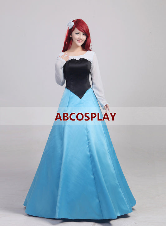 The Little Mermaid Ariel Princess Dress Cosplay Costume