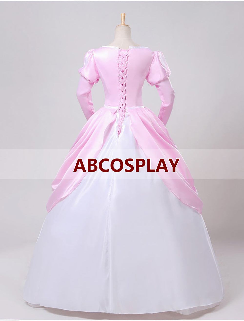 The Little Mermaid Pink Princess Ariel Dress Cosplay Costume