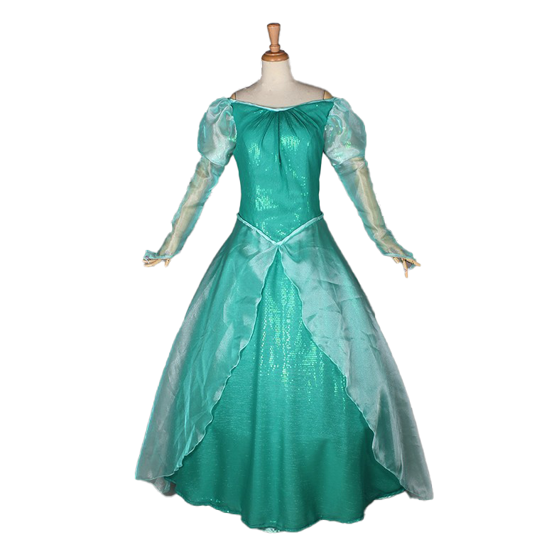 The little Mermaid Princess Ariel Dress Sequin Cosplay Costumes