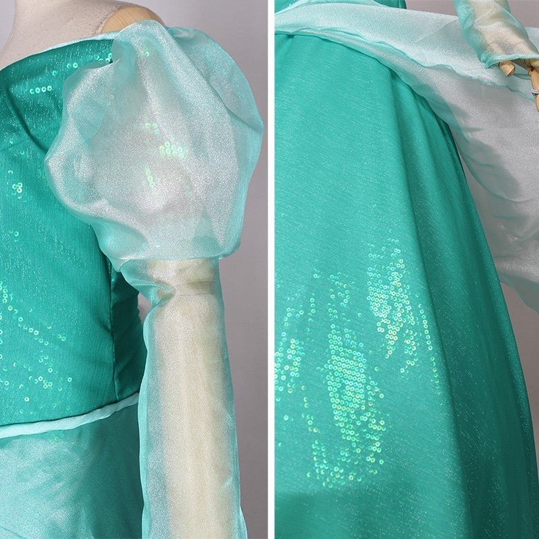 The little Mermaid Princess Ariel Dress Sequin Cosplay Costumes