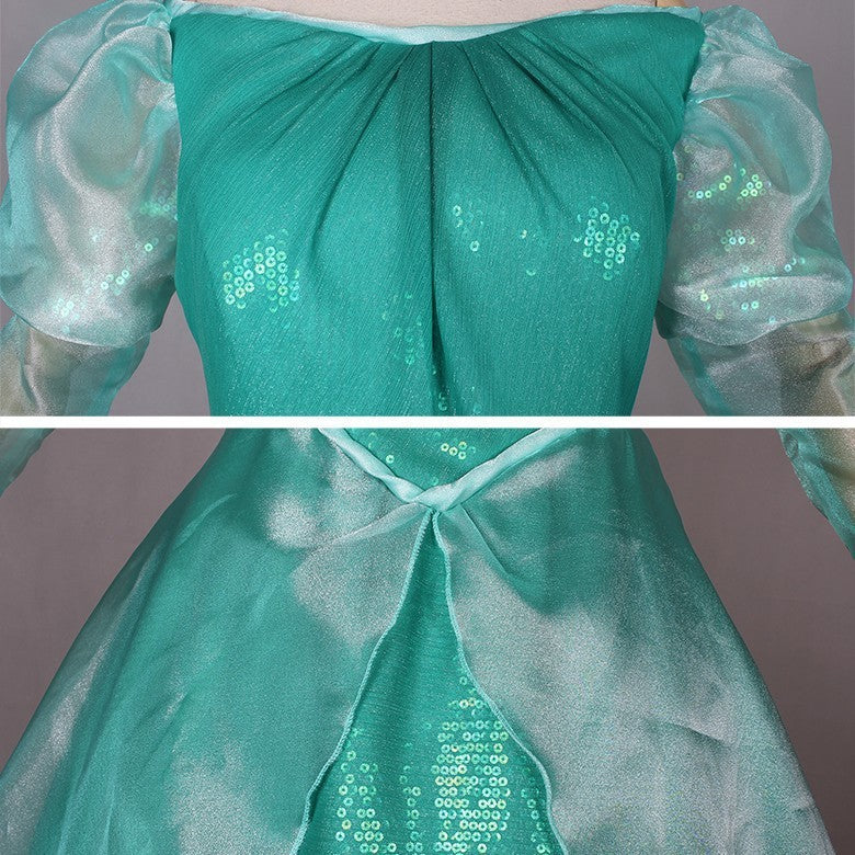 The little Mermaid Princess Ariel Dress Sequin Cosplay Costumes