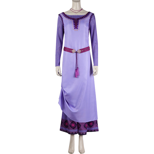 Wish Asha Dress Cosplay Costumes
