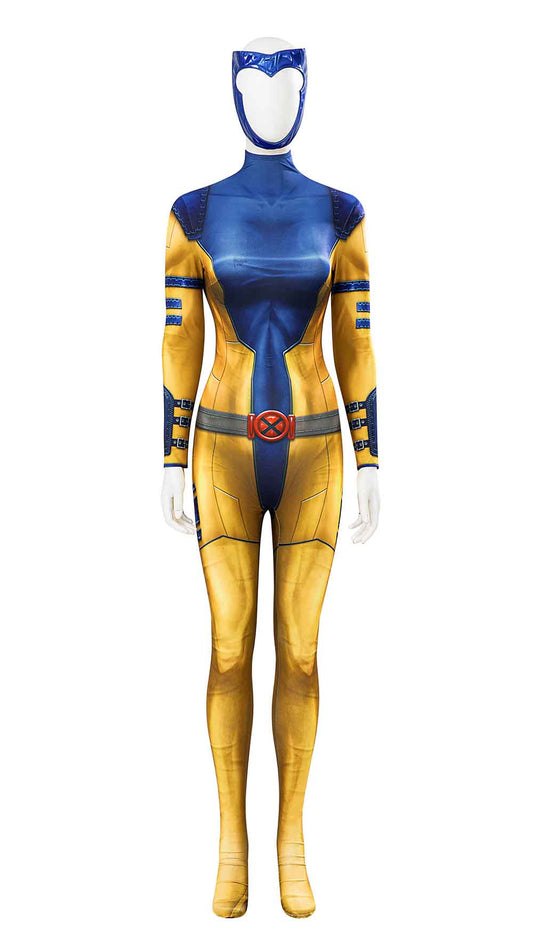 X-Men Phoenix Jean Grey Jumpsuit Cosplay Costumes Free Shipping