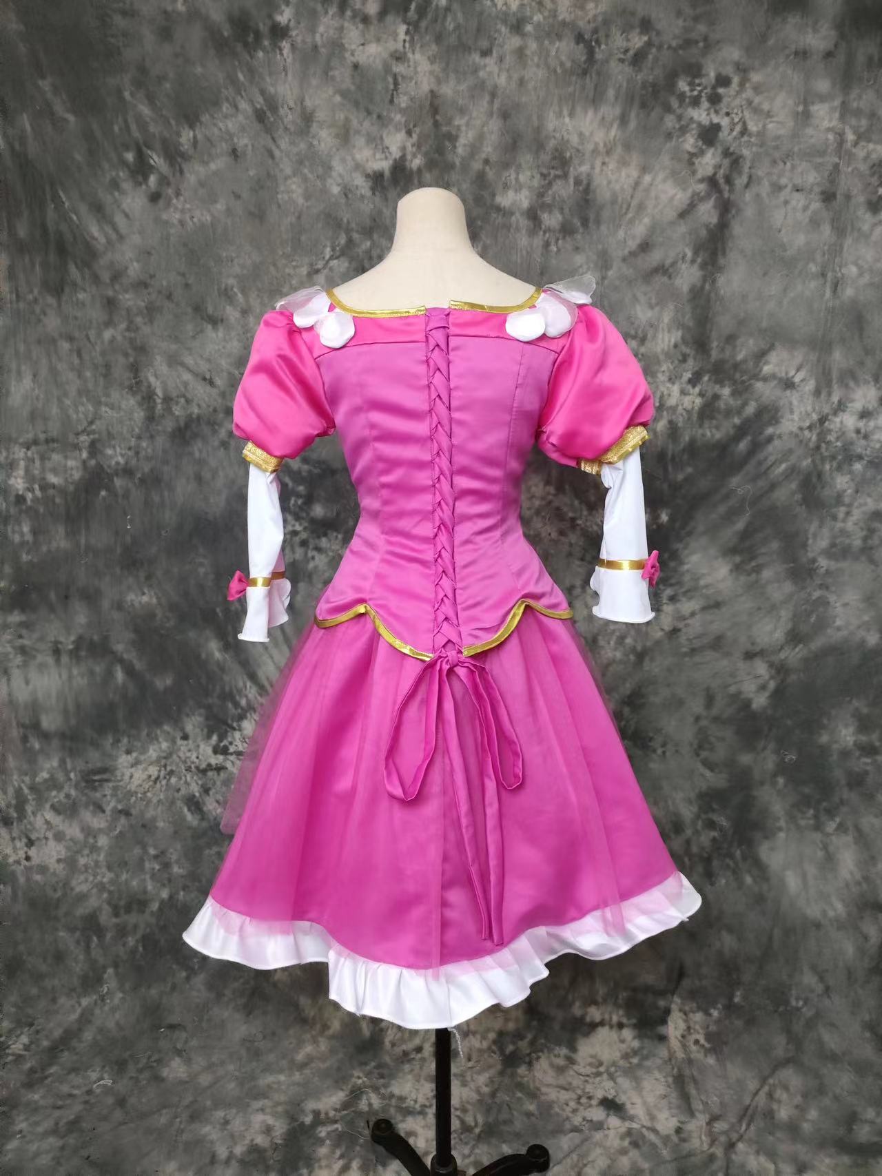 Barbie Pink Princess Dress Cosplay Costume