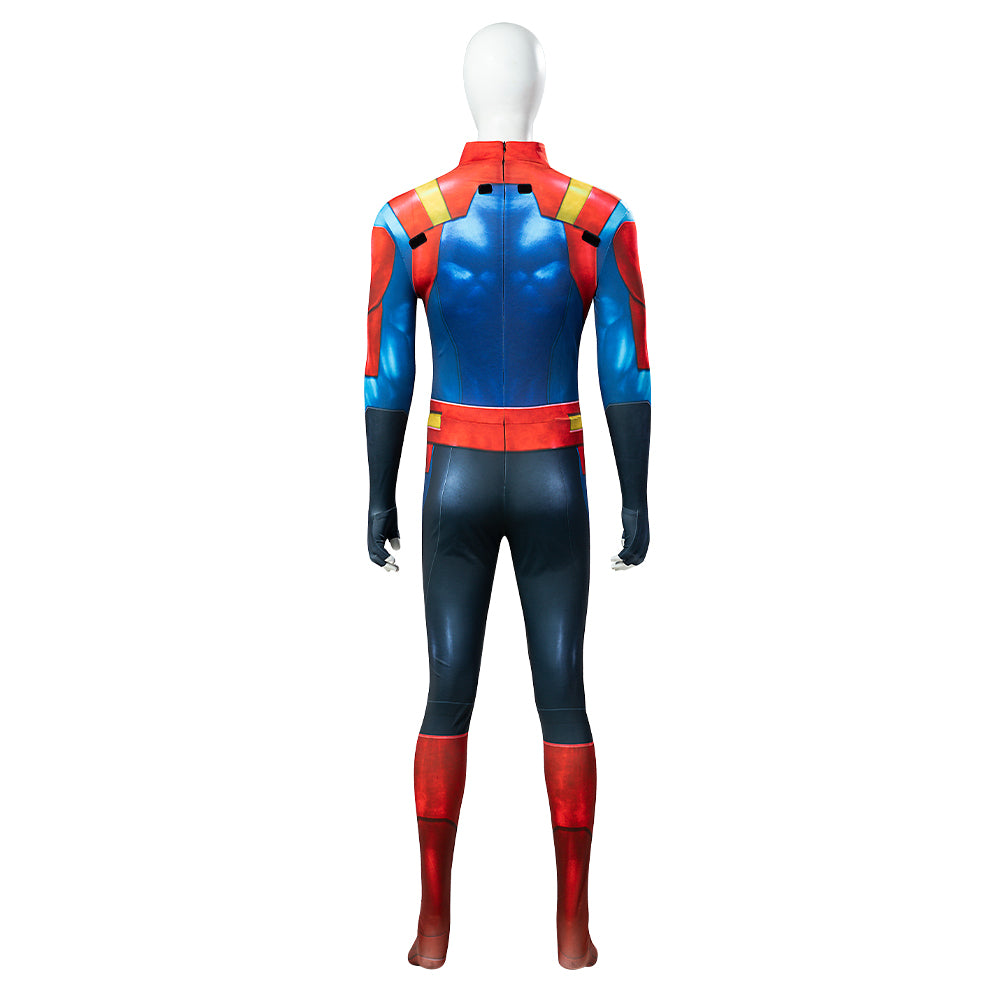 Battle of the Super Sons Jonathan Kent Jumpsuit Cosplay Costumes Free Shipping