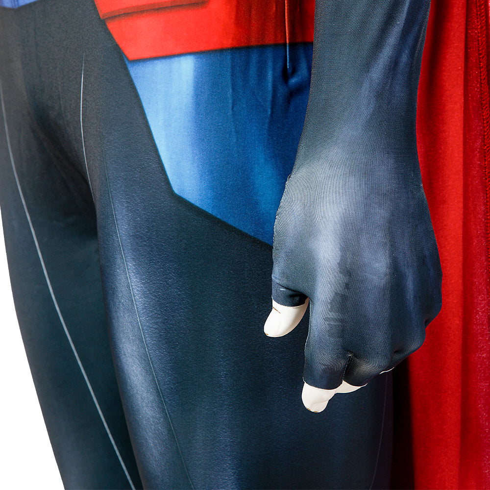 Battle of the Super Sons Jonathan Kent Jumpsuit Cosplay Costumes Free Shipping