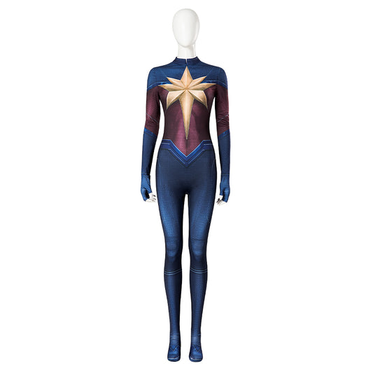 Captain Marvel 2 Carol Danvers Cosplay Costumes Free Shipping