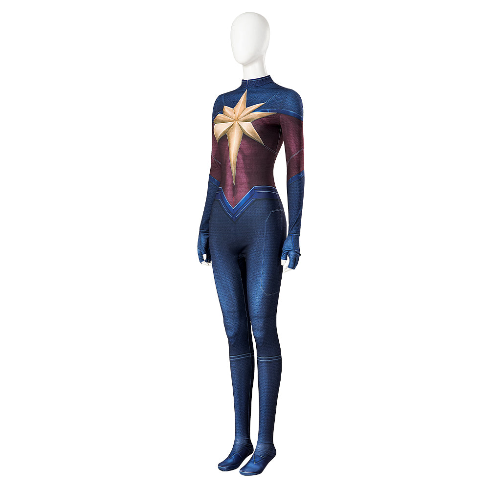Captain Marvel 2 Carol Danvers Cosplay Costumes Free Shipping