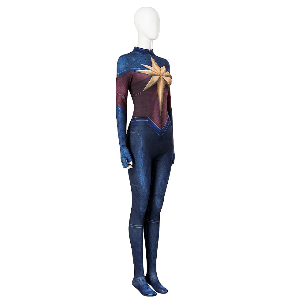Captain Marvel 2 Carol Danvers Cosplay Costumes Free Shipping