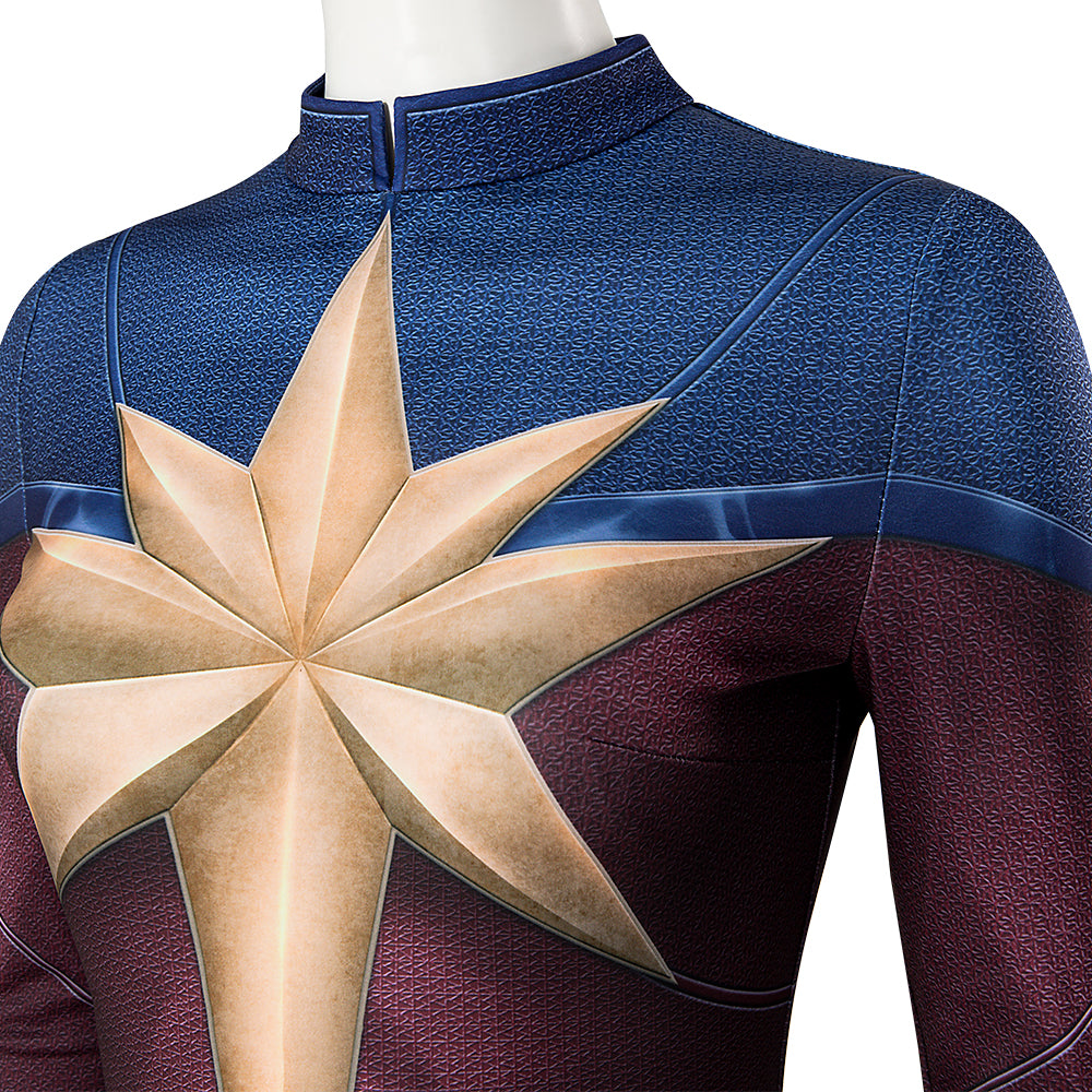 Captain Marvel 2 Carol Danvers Cosplay Costumes Free Shipping