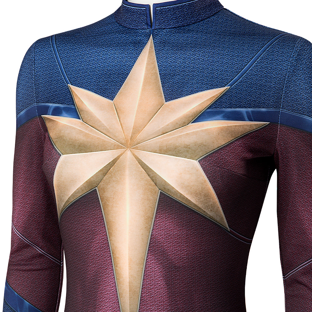 Captain Marvel 2 Carol Danvers Cosplay Costumes Free Shipping