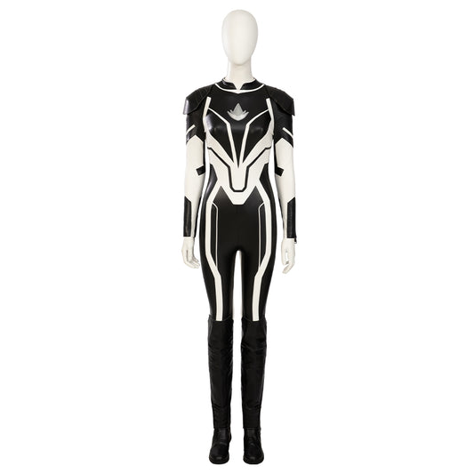 Captain Marvel 2 Monica Rambeau Cosplay Costume Superhero Spectrum Jumpsuit