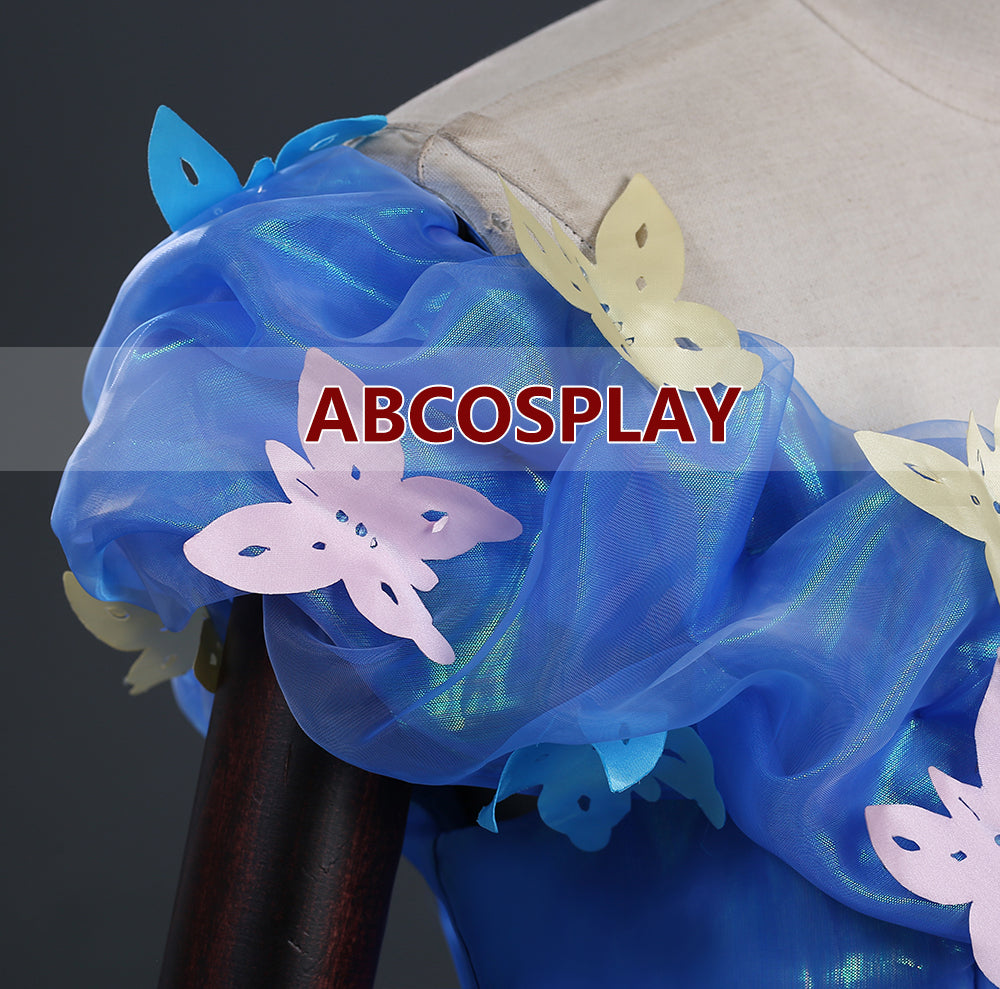 Princess Cinderella Butterfly Dress Cosplay Costumes