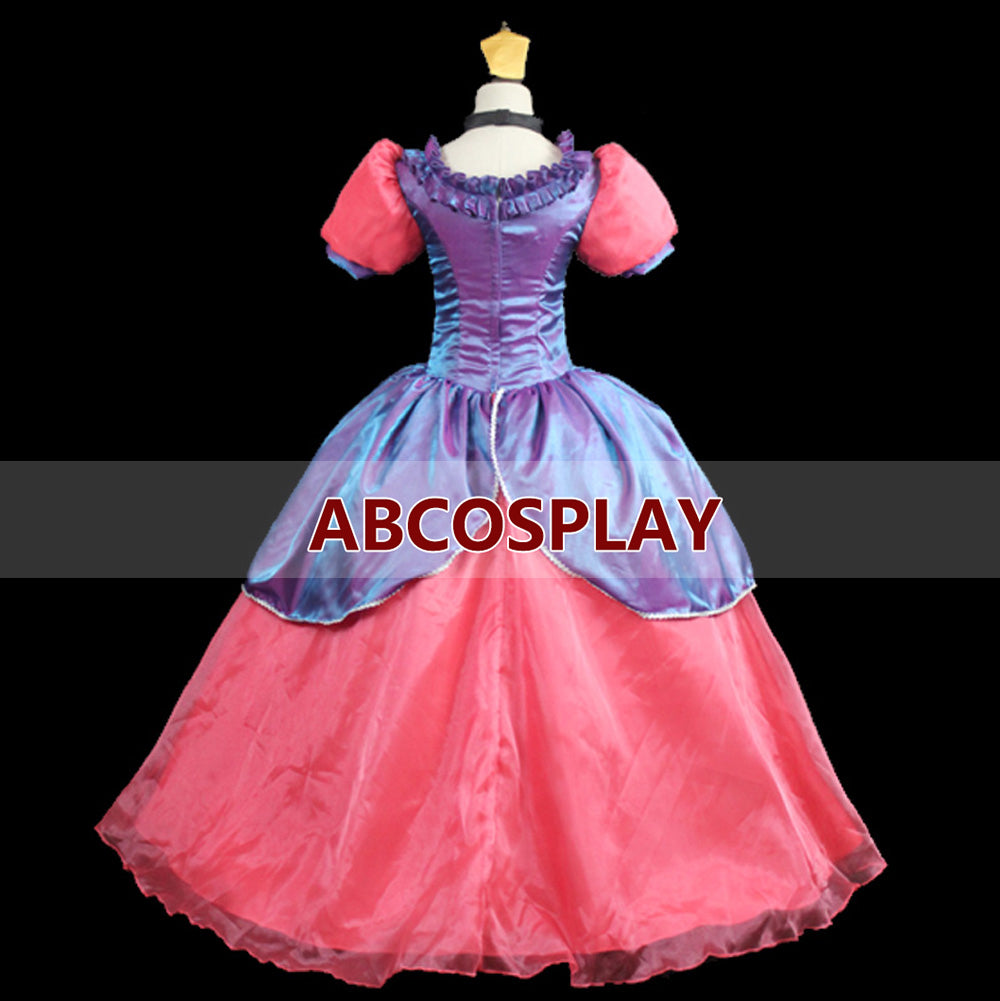 Cinderella Evil Sister Anastasia Princess Dress Cosplay Costume
