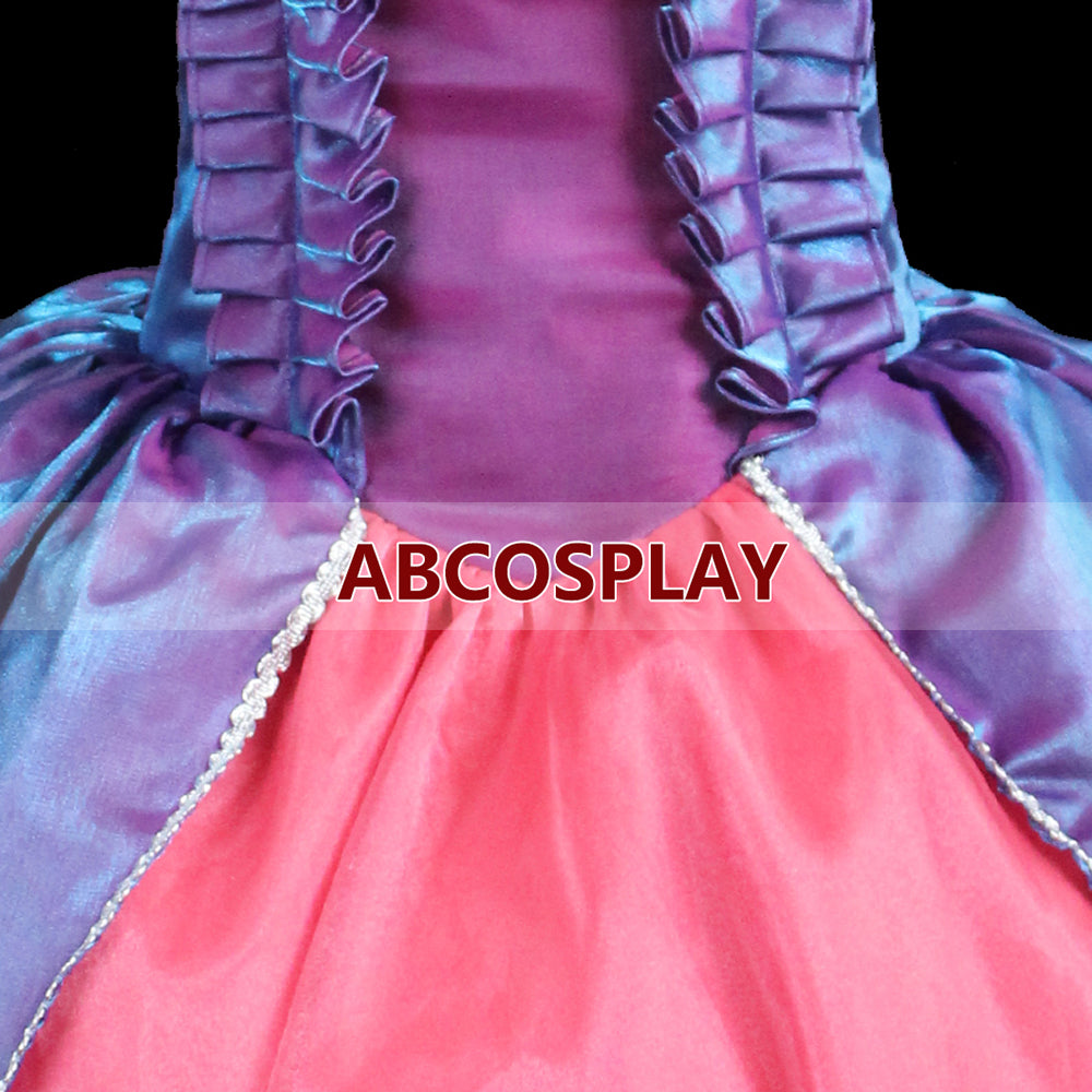 Cinderella Evil Sister Anastasia Princess Dress Cosplay Costume