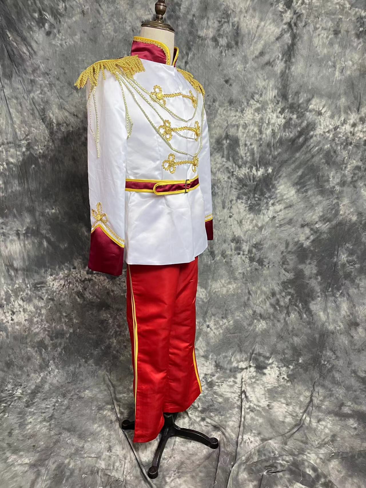 Cinderella Prince Charming Cosplay Costume Free Shipping