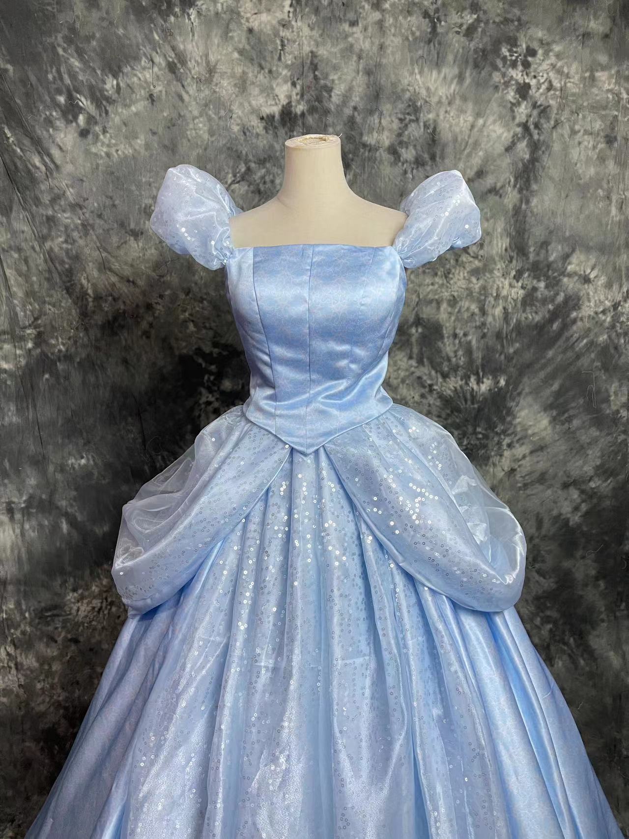 Cinderella Princess Cinderella Dress Cosplay Costume